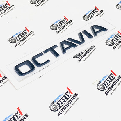 Premium 3D car emblems for Octavia