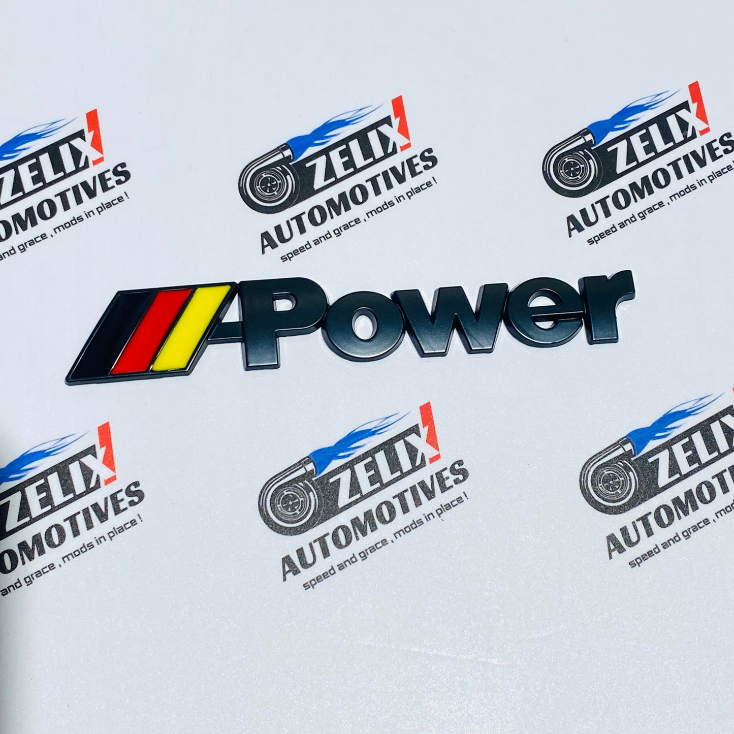 Rear Emblems M-Power Style OEM-Design | Enhances rear styling