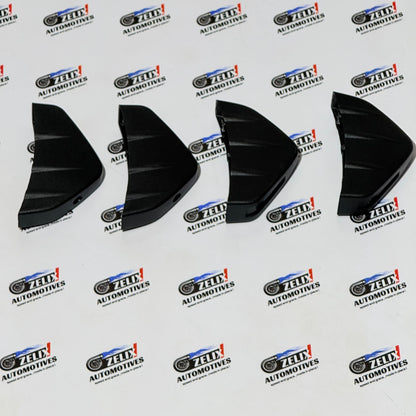 Rear Bumper Diffuser Fins Set of 4 | Universal Fit