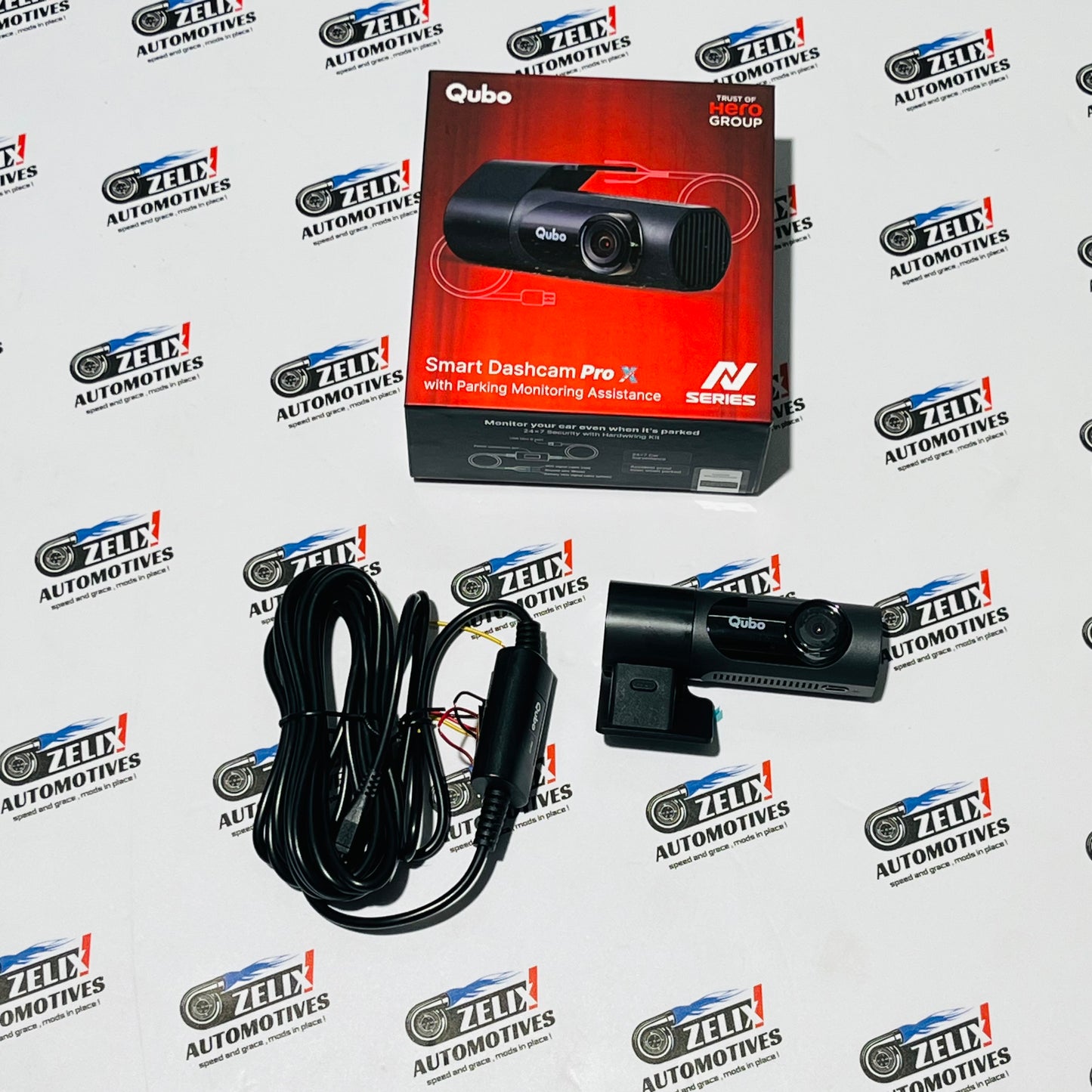 Qubo Dashcam Pro-X N-Series | 1080p Full HD Car Dash Camera