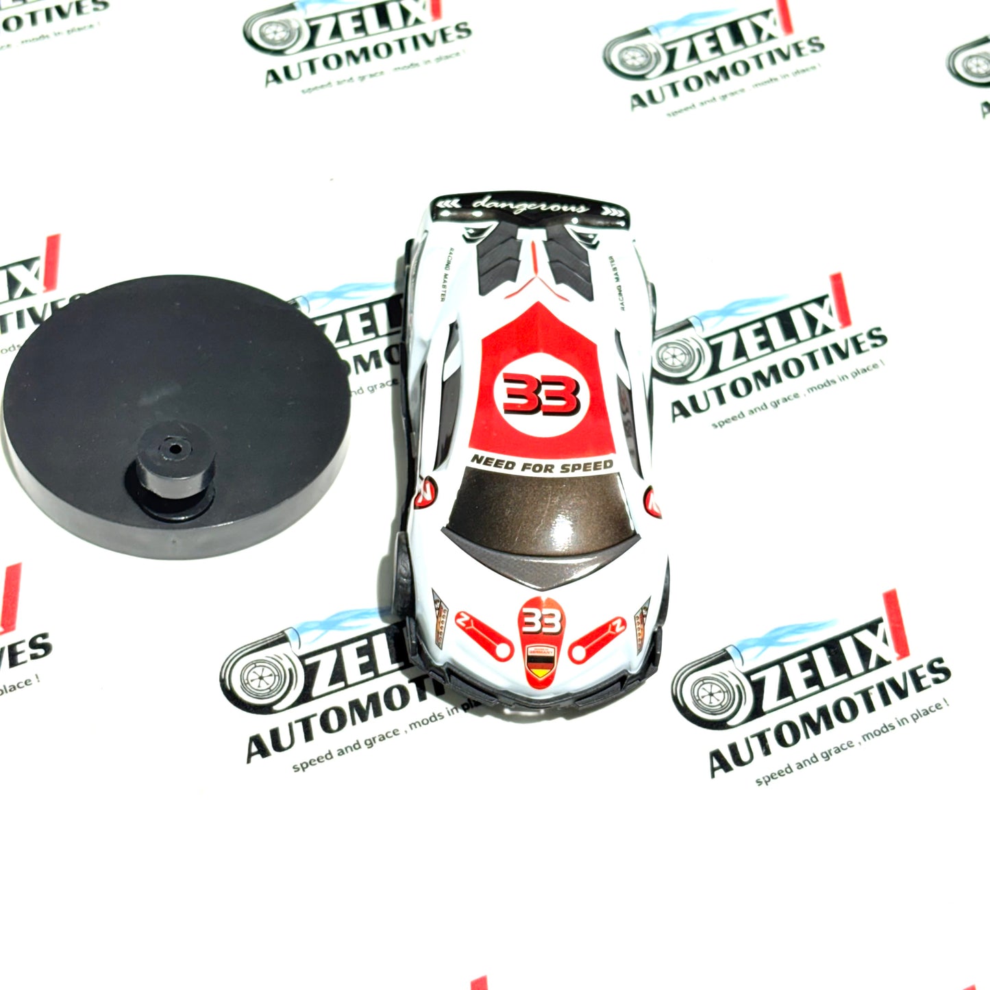 Sports Car Moving Dashboard Accessory | Multiple Colour Options