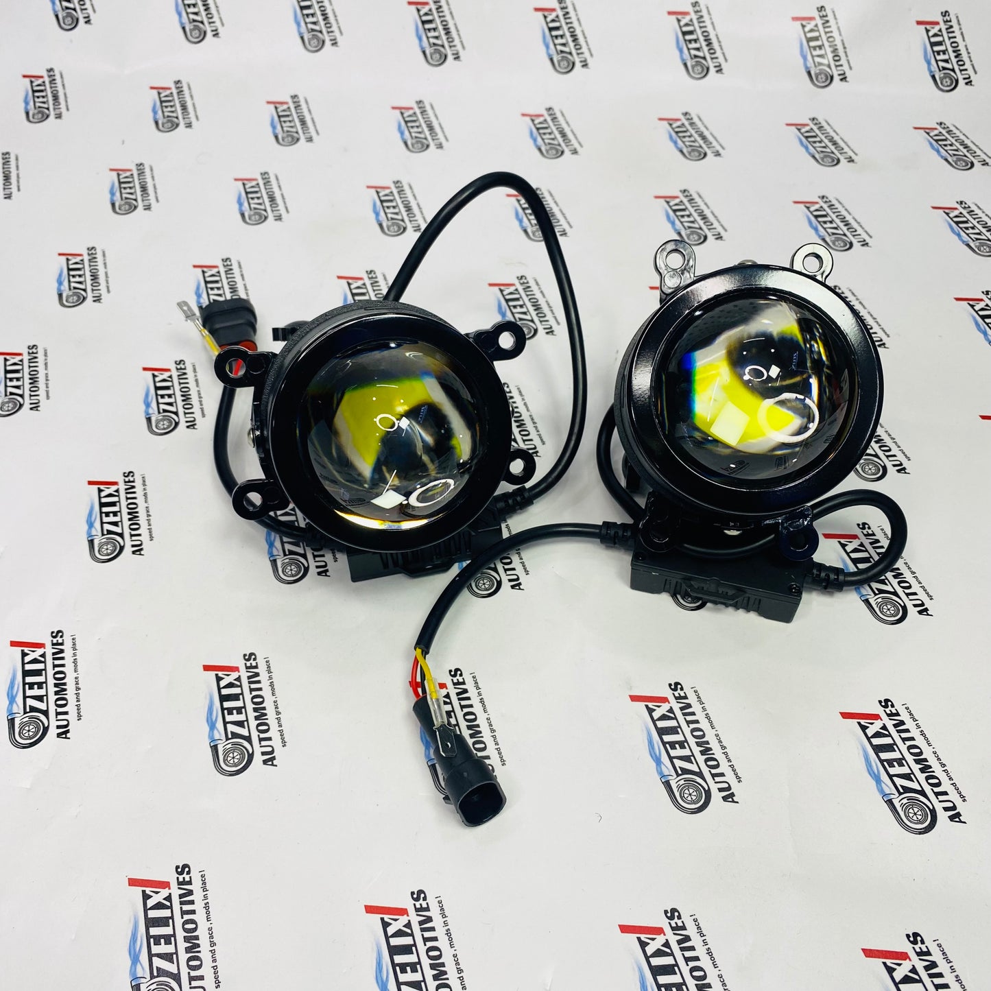 Zimmer Z30 Max Pro Intelligent LED Projector Lens – Universal Aftermarket Front View