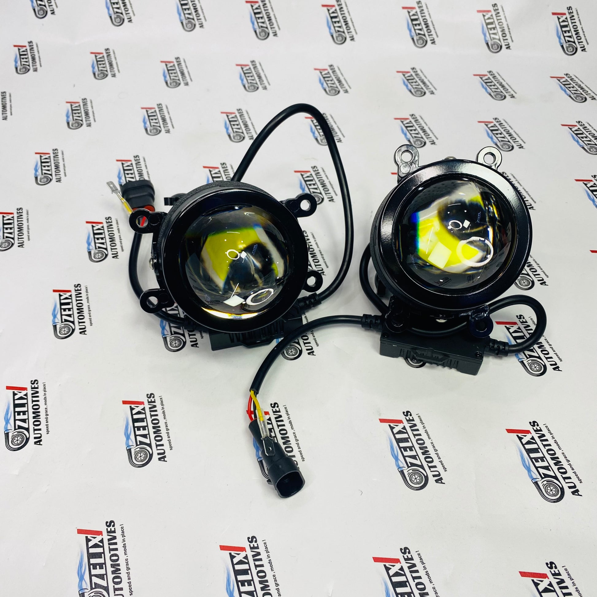 Zimmer Z30 Max Pro Intelligent LED Projector Lens – Universal Aftermarket Front View