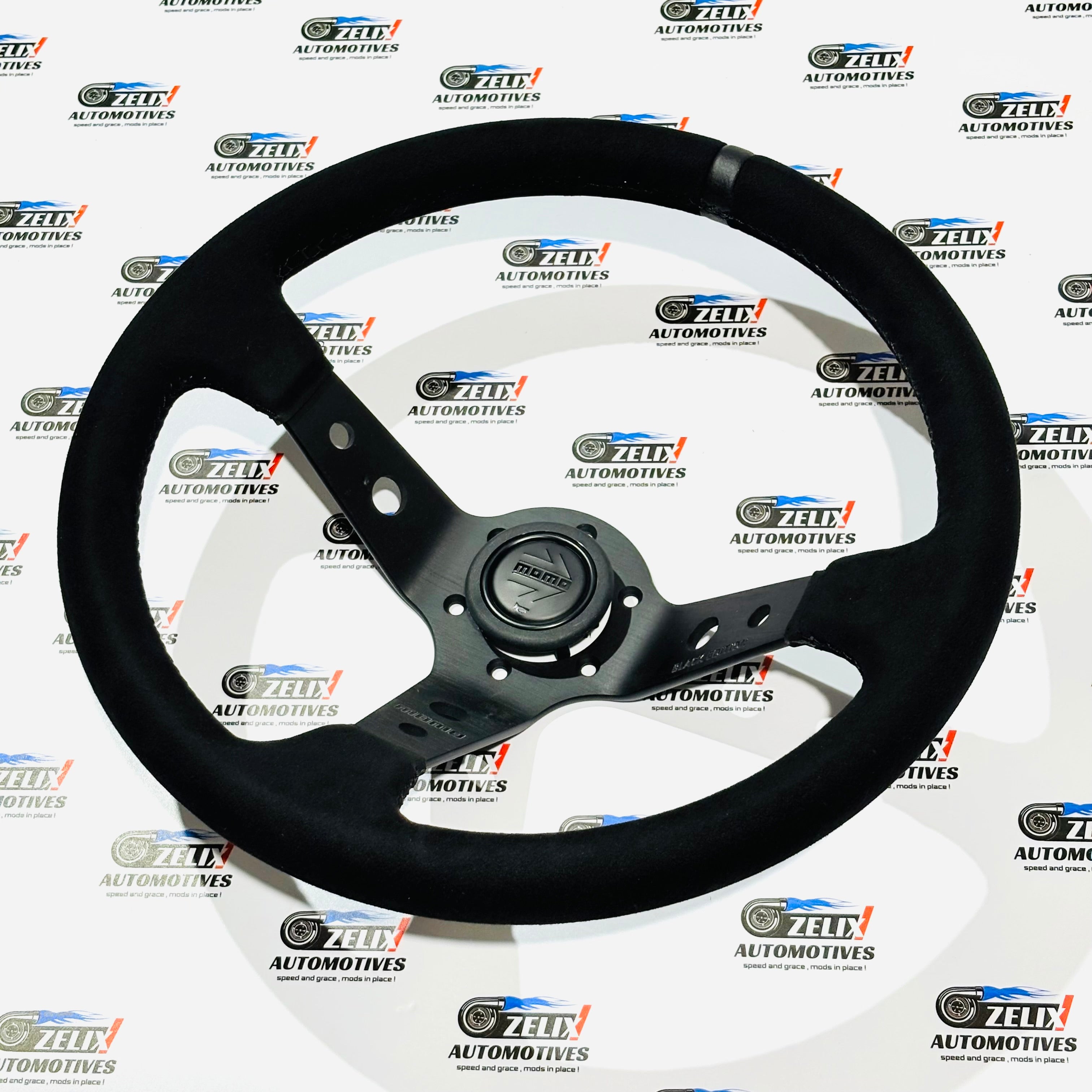 MOMO Black Edition Steering Wheel | Sport Performance Upgrade