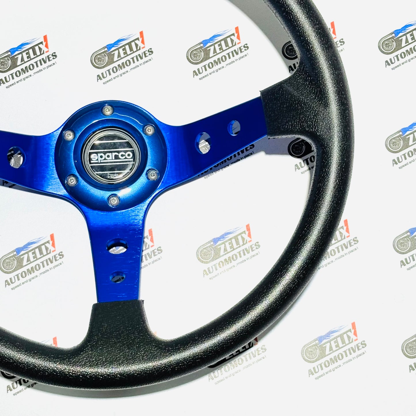 SPARCO Deep Dish 14-Inch Steering Wheel | Universal Racing Performance Design