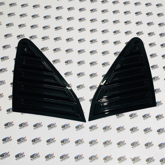 Toyota Hycross Window Louvers | Sporty Appearance Glossy Black Finish Fits 2022+ Models