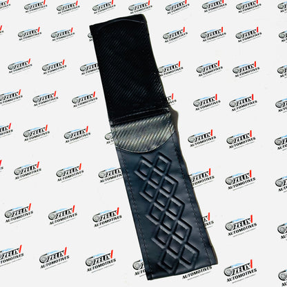Carbon Fiber Finish Steering Cover | Premium Grip and Style