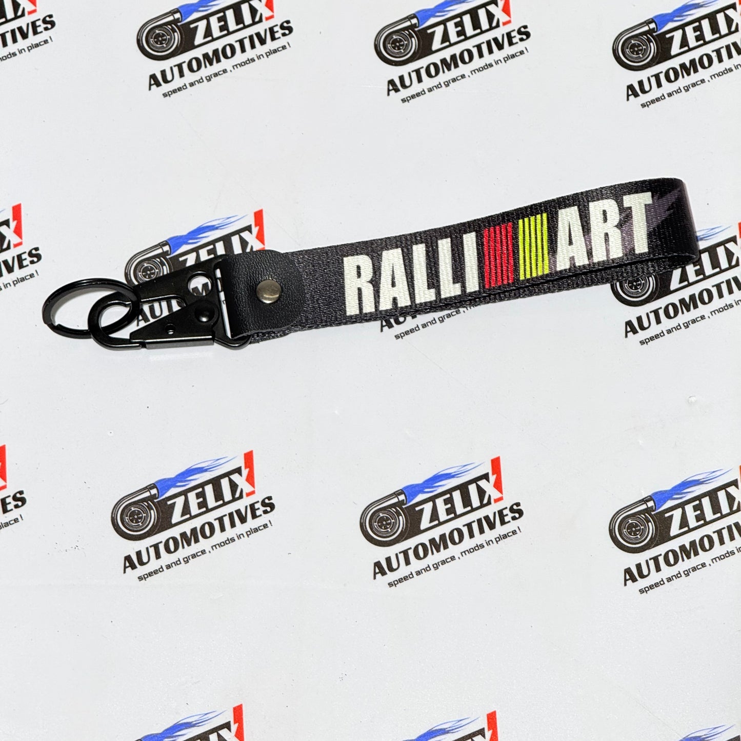 Ralli-Art Keychain | Perfect accessory for car Enthusiasts Two Colour Options