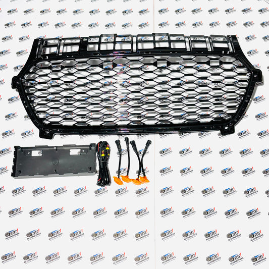 Maruti Suzuki Swift Type 3 Front Grille with Integrated LED Grille Lights | Honeycomb  Design
