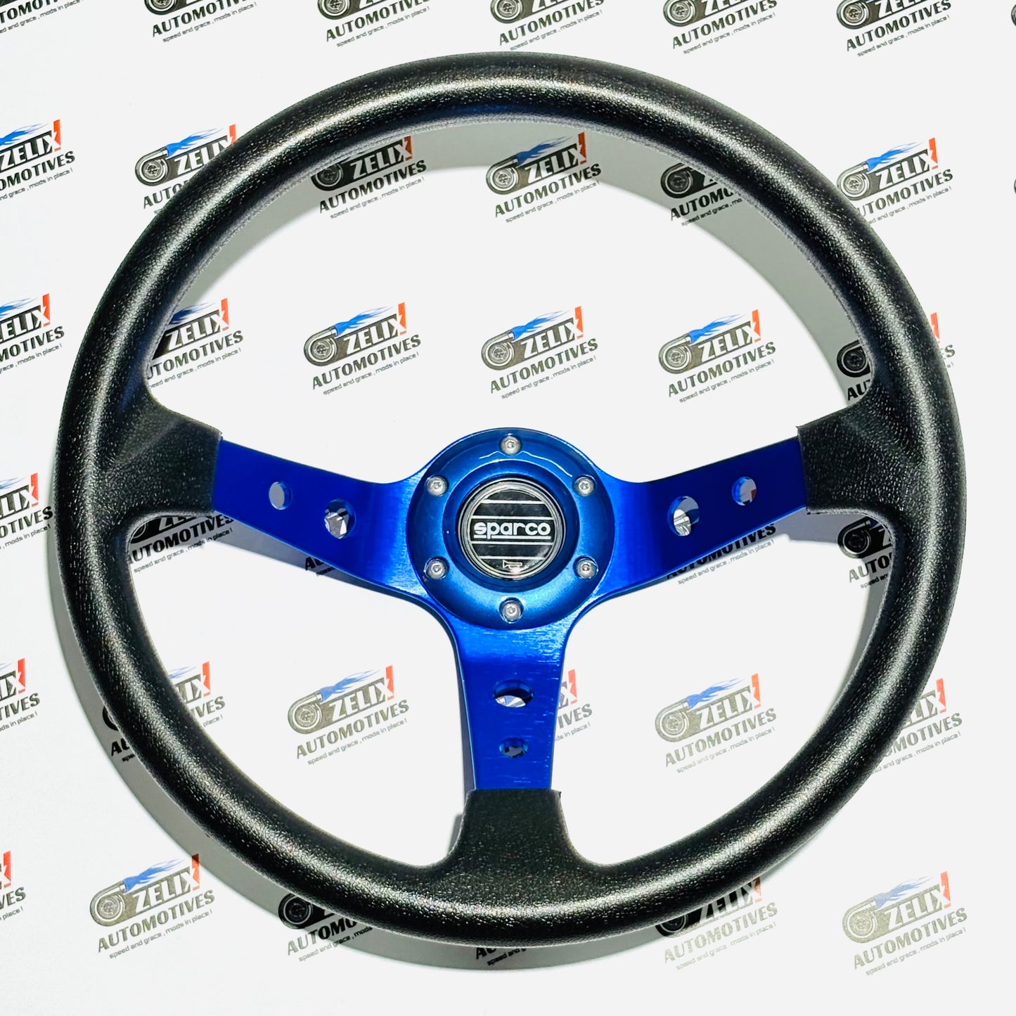SPARCO Deep Dish 14-Inch Steering Wheel | Universal Racing Performance Design