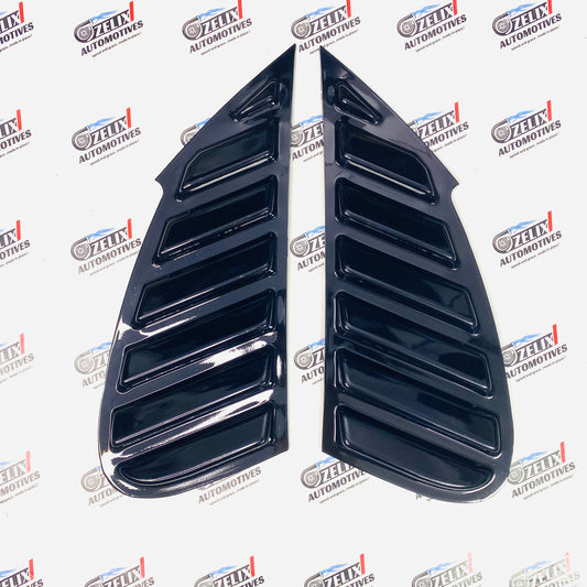 Rear window louvers for Suzuki Baleno 2022+
