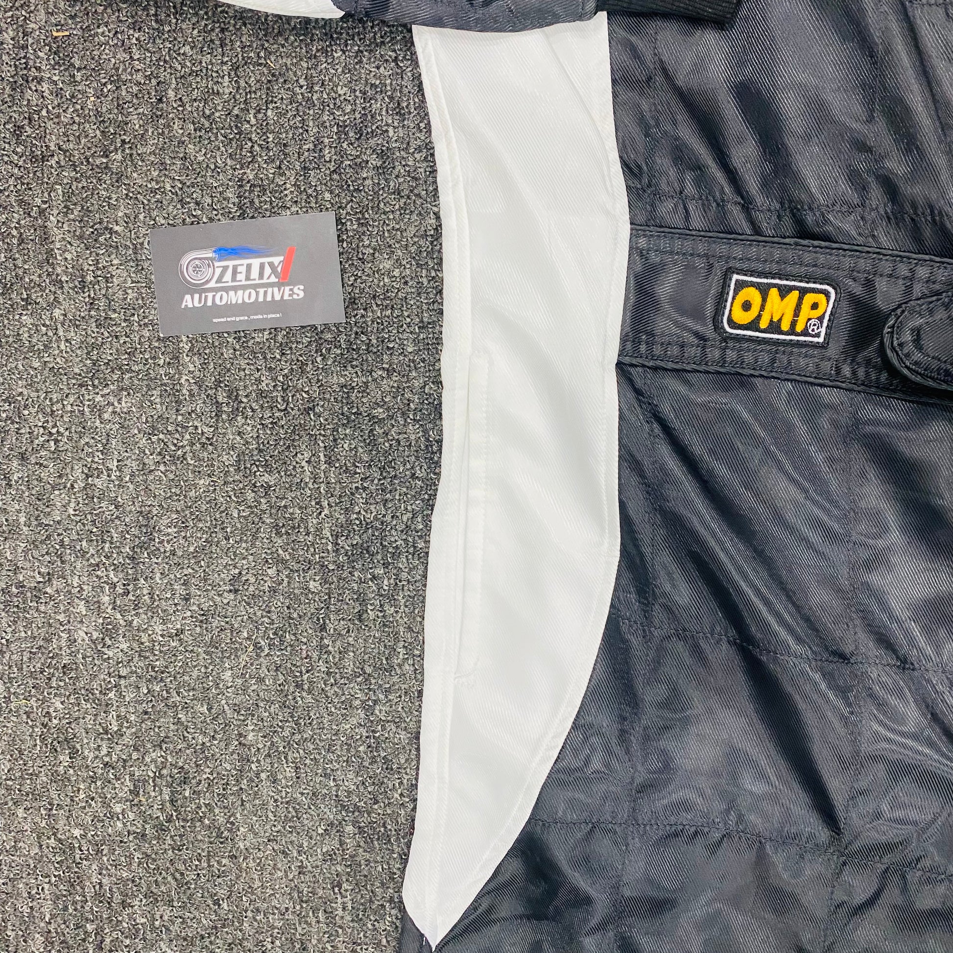 Full Body Racing Suit in Black color 