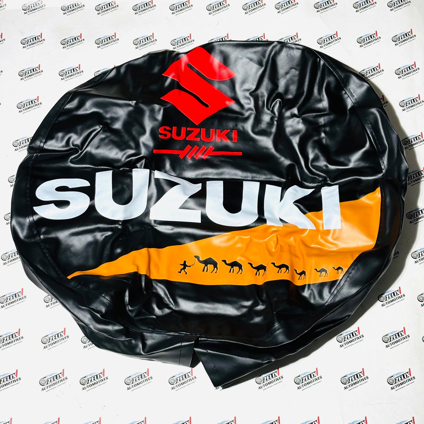 Stepney Cover Premium Leather Finish | Universal Fit in Multiple Printed Variants