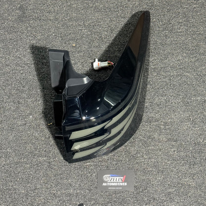 Toyota Innova Hycross Alphard Style Full Smoked Tail Light with Trunk Light | Aftermarket Tail Lamps