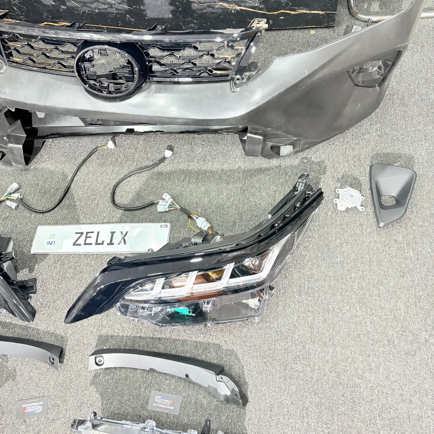 Toyota Fortuner Legender Conversion Body Kit | 2016+ Model Upgrade