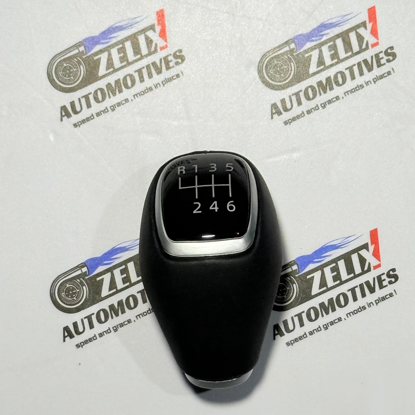 Hyundai Verna OEM-Style Gear Knob | Premium Leather Finish