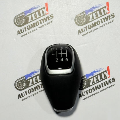 Hyundai Verna OEM-Style Gear Knob | Premium Leather Finish