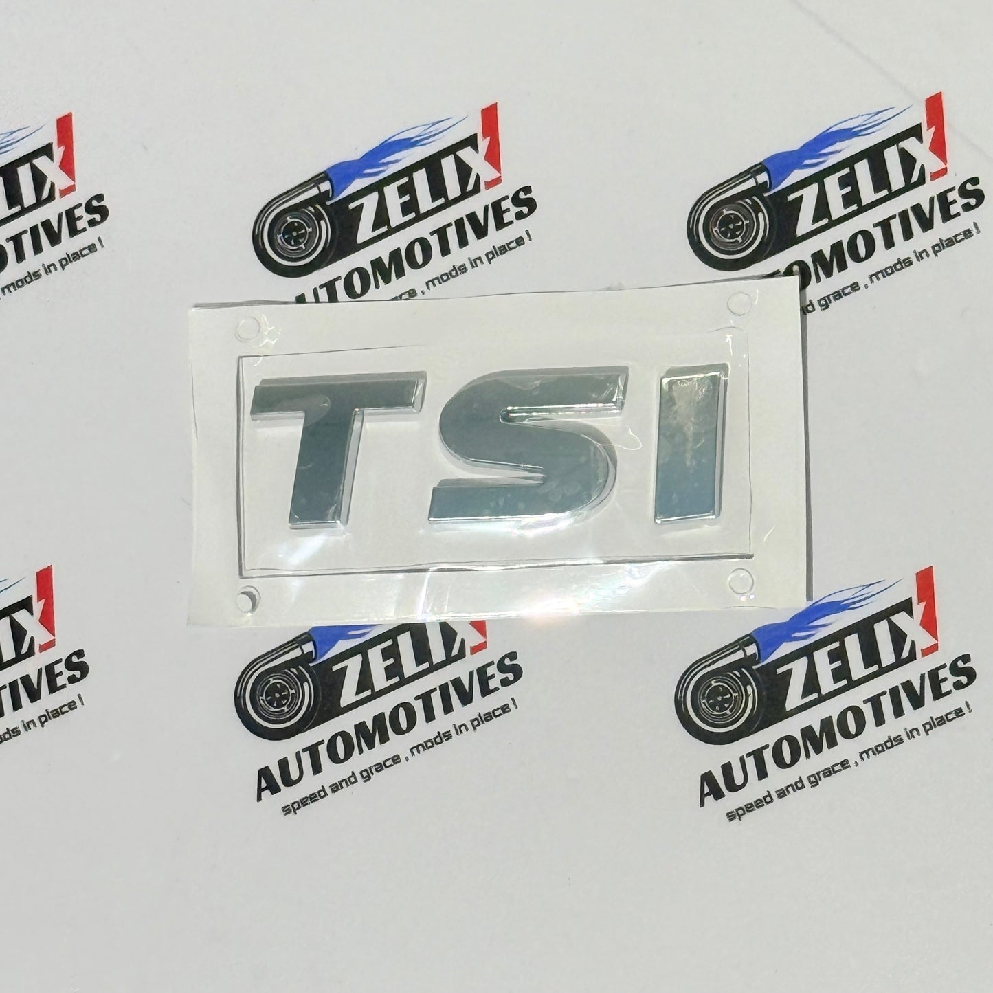 TSI Rear Emblem Sticker | OEM-Type Multiple Colour Options