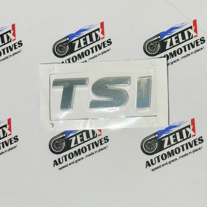 TSI Rear Emblem Sticker | OEM-Type Multiple Colour Options