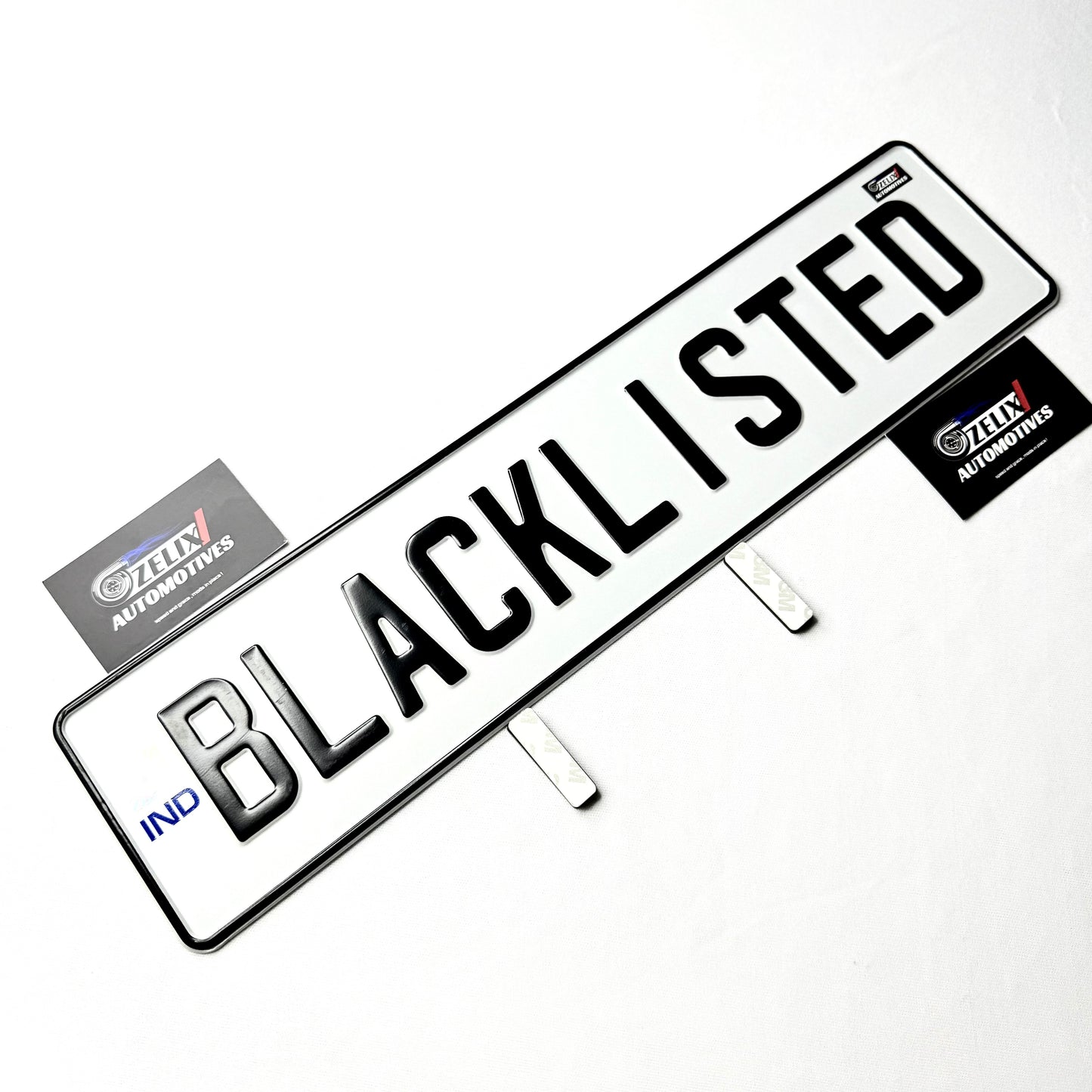 Magnetic Number Plates Pair | License Plates for Cars