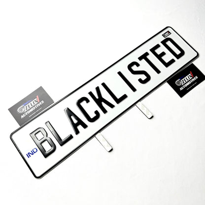 Magnetic Number Plates Pair | License Plates for Cars