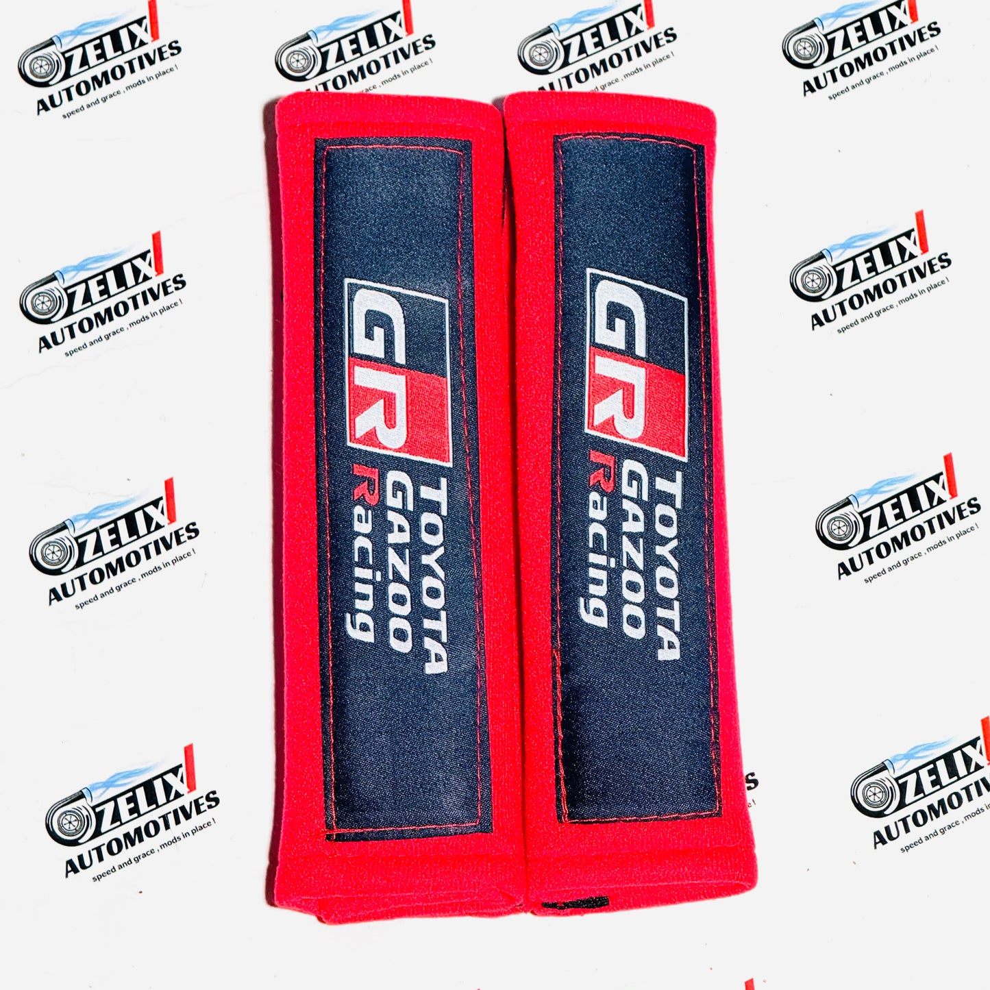 Toyota Gazoo Racing Shoulder Pads | Premium Comfort Set of 2