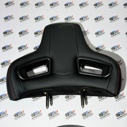 Racing-Style Car Seat Headrest | Universal Adjustable & Detachable Multiple Colour options