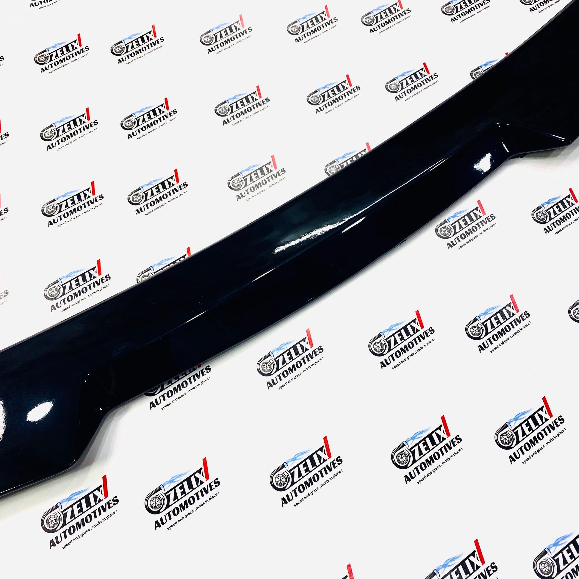 Aftermarket M4 style  spoiler for BMW G20 sedan in Black finish 