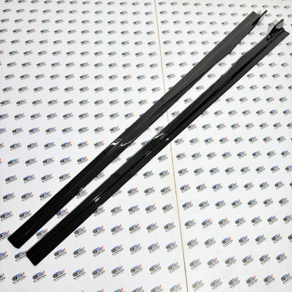 Honda City Side Skirts Glossy Black Finish | Enhances Aggressive Side Profile