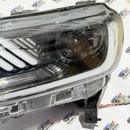 Ford Endeavour Mustang-Style Headlights | Aftermarket Projector Lens with Integrated DRL