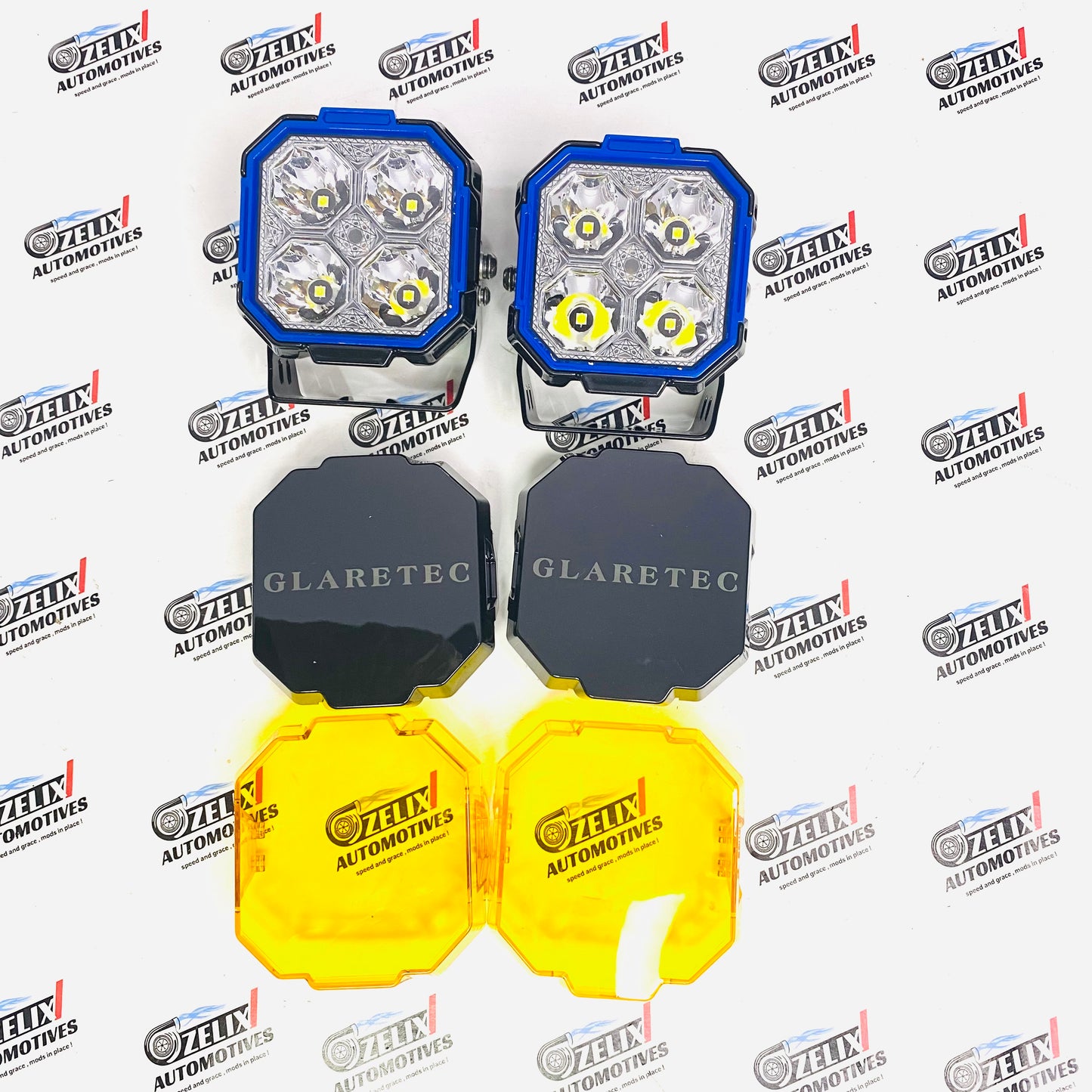 Waterproof LED Auxiliary Lights for OFF Road 
