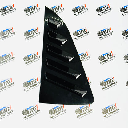 Volkswagen Polo Window Louvers  5-Fin Design | Perfect Fit for 2014-2018 Models