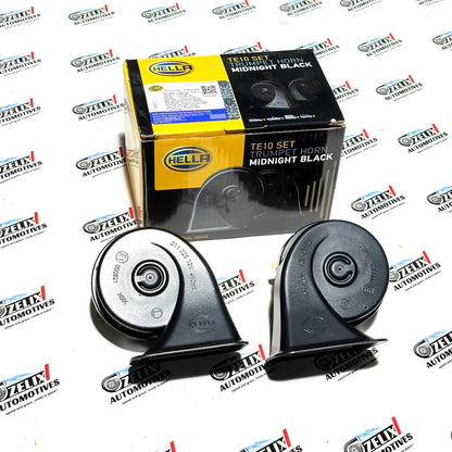 Hella TE10 Trumpet Horn Set | Midnight Black (2 Units)