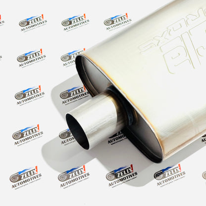 Borla ProXS Dual Exit Performance Resonator | Stainless Steel