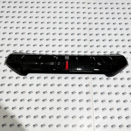 Toyota Hyryder Rear Bumper Diffuser with F1 Style Light 6 Fin Design