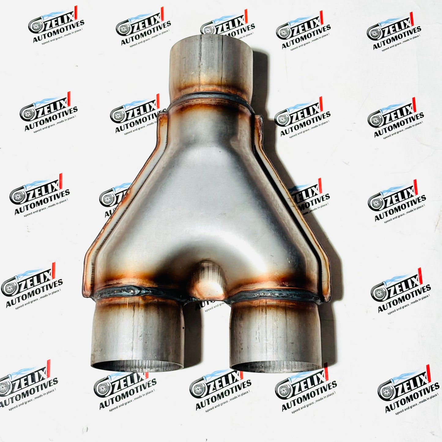X-Pipe Exhaust Connector Stainless Steel Merge Pipe | Universal Performance Exhaust Systems