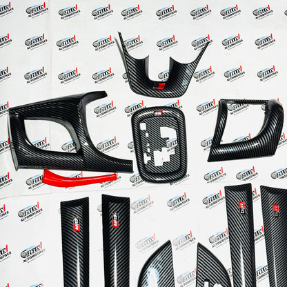 Toyota Hilux GR Interior Kit | Premium Carbon Fiber Finish