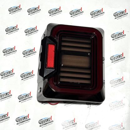 Mahindra Thar Wrangler-Style LED Tail Lights | Design with Plug-and-Play Fitment