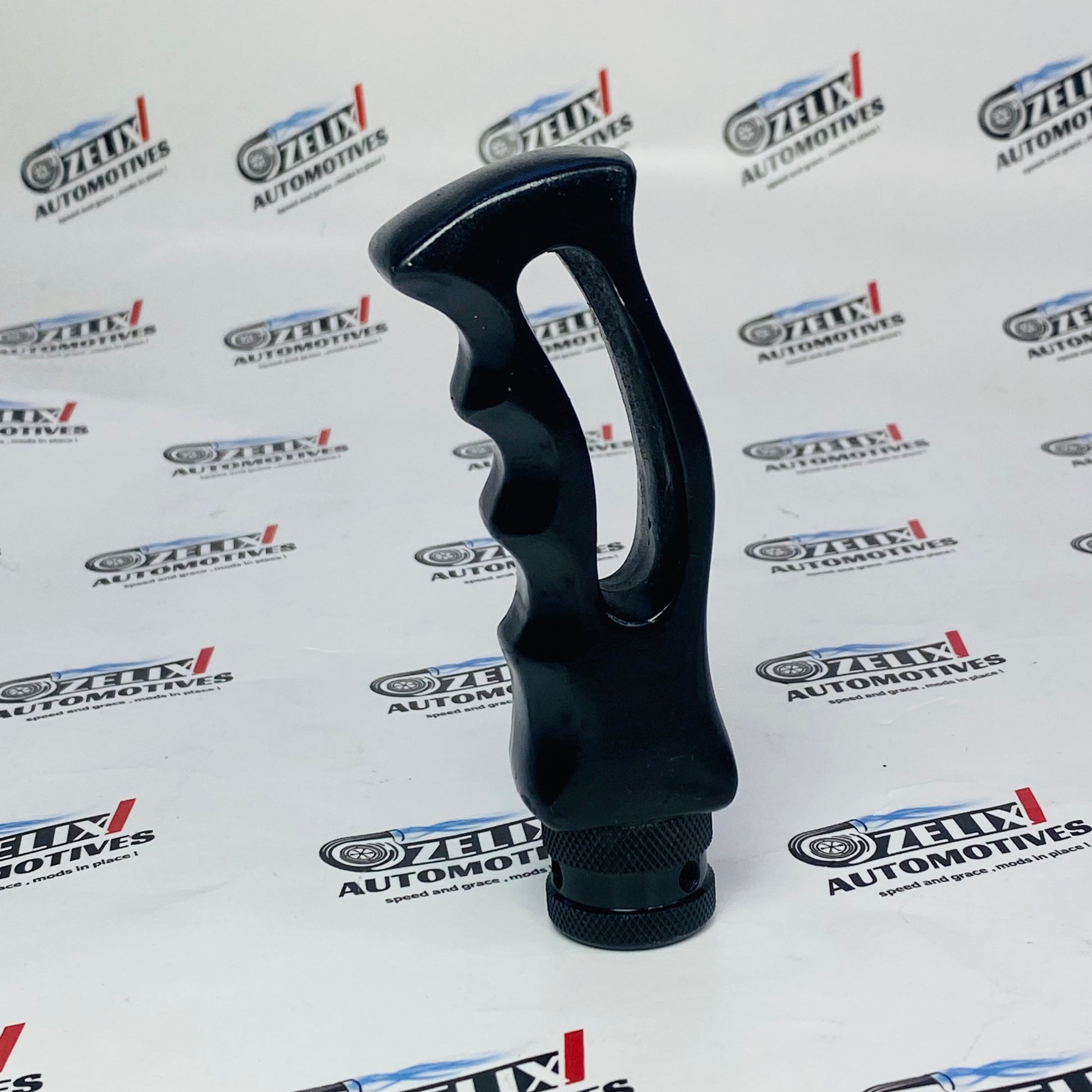 Black knife grip gear knob for cars