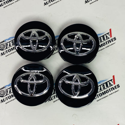Toyota wheel Caps OEM-style in Black color