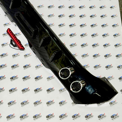 Suzuki Brezza Rear Diffuser Dummy Exhaust Tips | 2022+