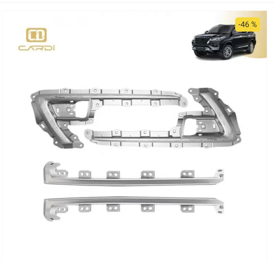 CARDI K4 Toyota Fortuner 2016 Onwards OEM Type Ambient Atmosphere Interior LED Lights- 18 Pieces (SILVER)