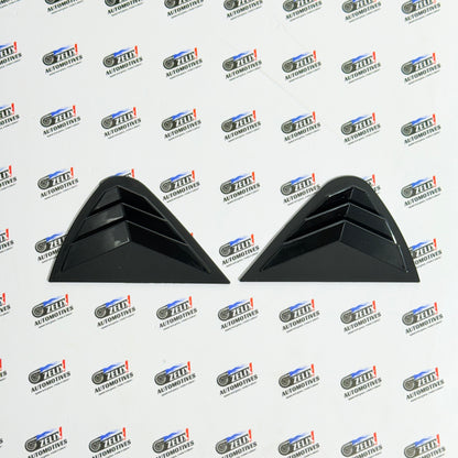 Skoda Superb Window Louvers Glossy Black | Compatible with 2015+ Models