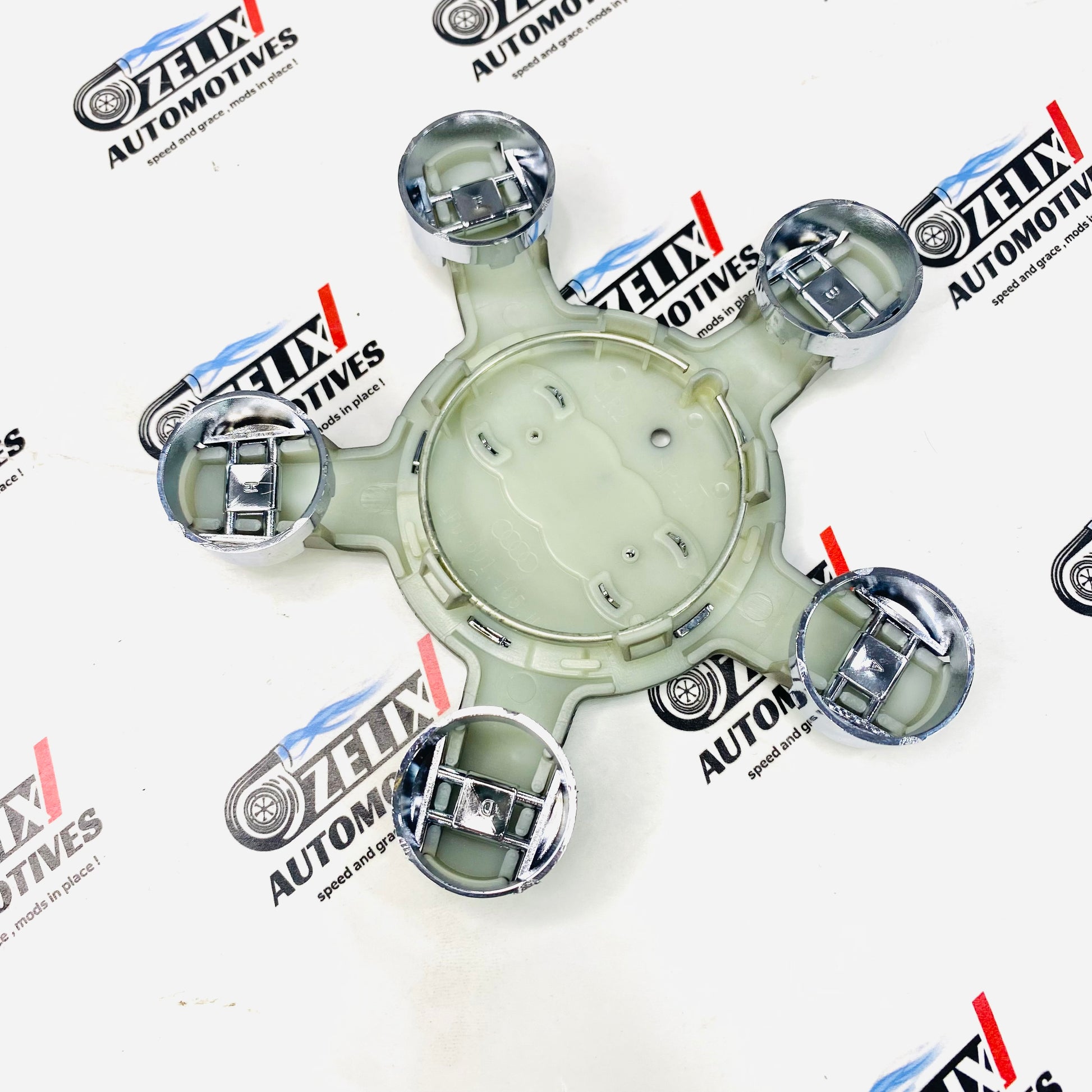 Audi star wheel center caps set of 4