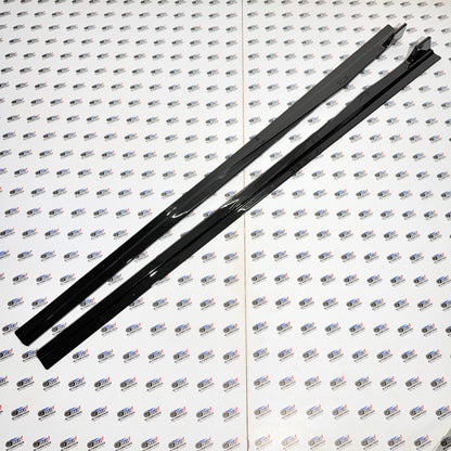 Honda City Side Skirts Glossy Black Finish | Enhances Aggressive Side Profile