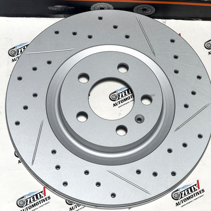 Brake Kraft Ventilated Brake Disc Set of-2 | Aftermarket Imported Premium Quality