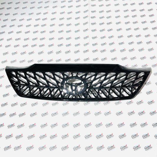 Toyota Fortuner Type-2 Lexus Style Front Grille | Aftermarket ABS Built Direct Replacement