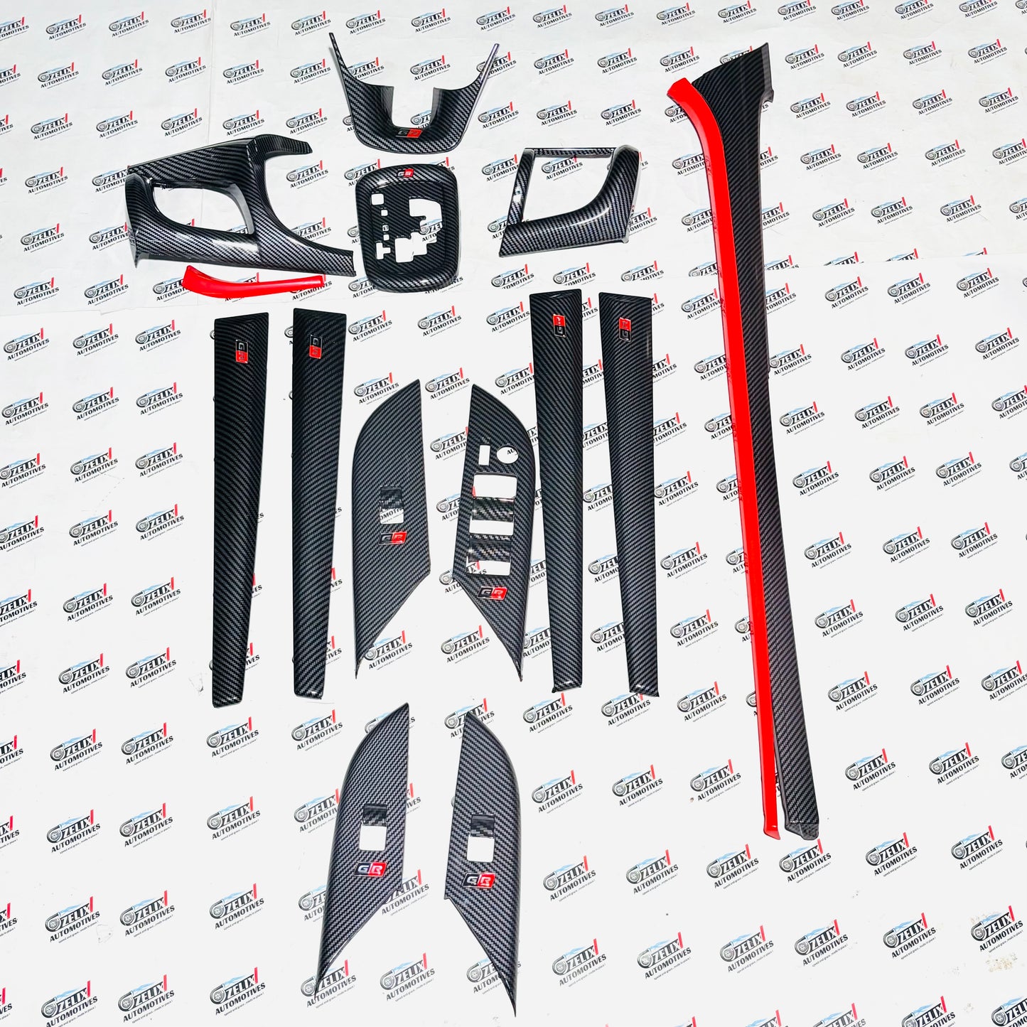 Toyota Hilux GR Interior Kit | Premium Carbon Fiber Finish