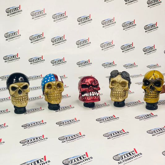 Skull gear shift knob collection