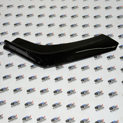 Universal 6-Piece Front Splitter Kit With Red Lip